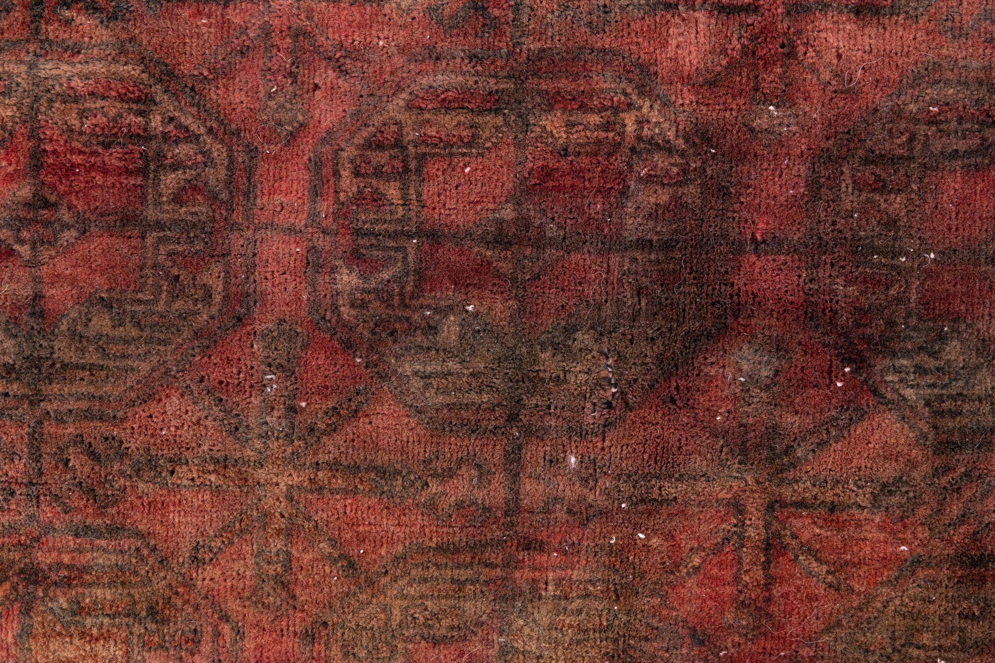 2' 8 x 4' 4 Hand Knotted Ultra Vintage Persian Wool Rug