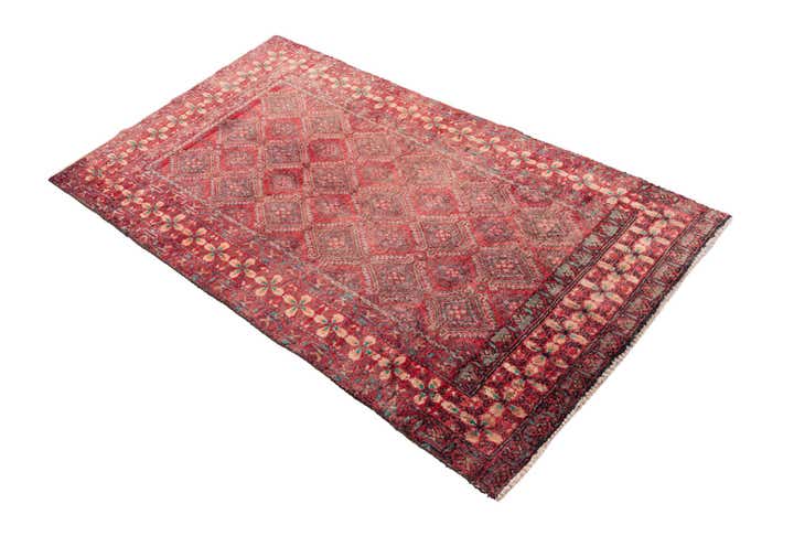 3' x 5' 2 Hand Knotted Ultra Vintage Persian Wool Rug