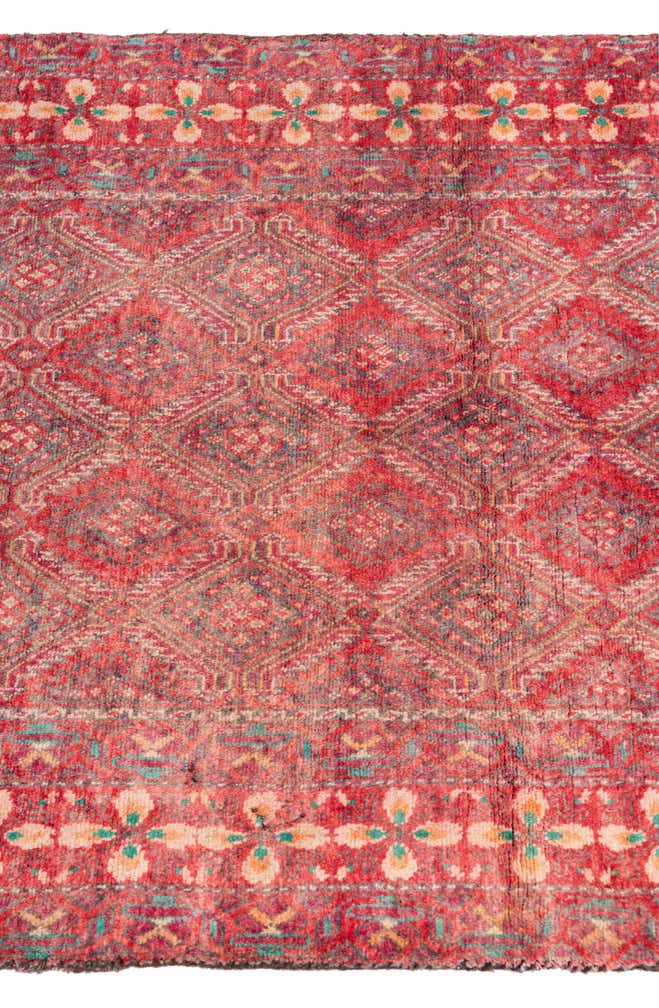 3' x 5' 2 Hand Knotted Ultra Vintage Persian Wool Rug