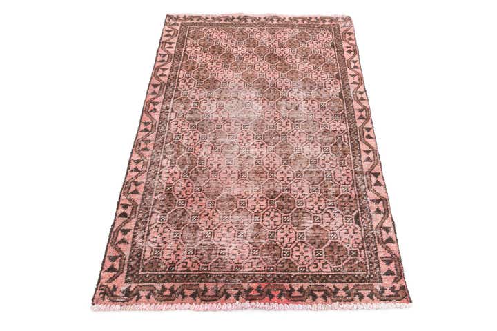 3' 1 x 5' Hand Knotted Ultra Vintage Persian Wool Rug