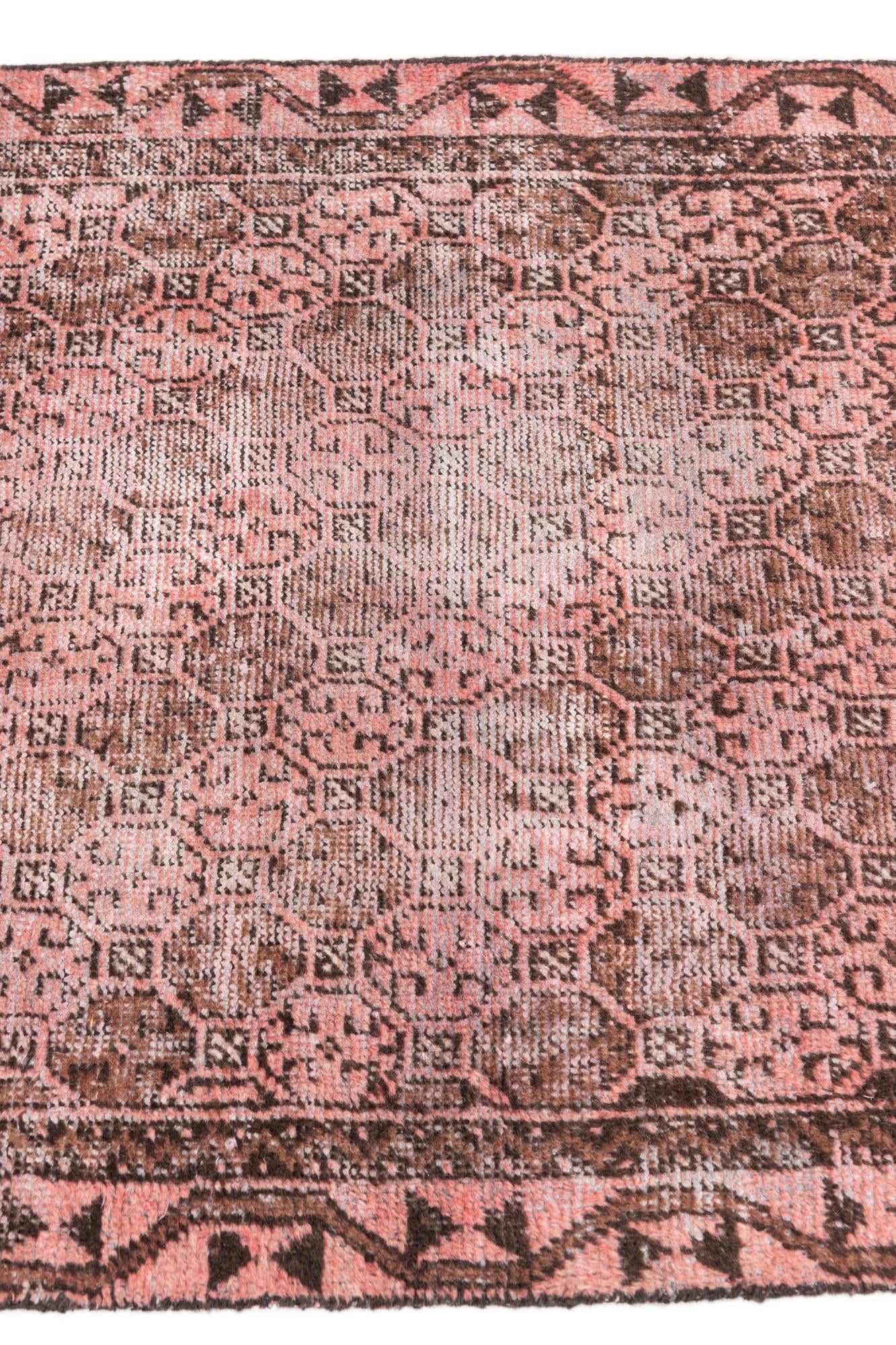 3' 1 x 5' Hand Knotted Ultra Vintage Persian Wool Rug