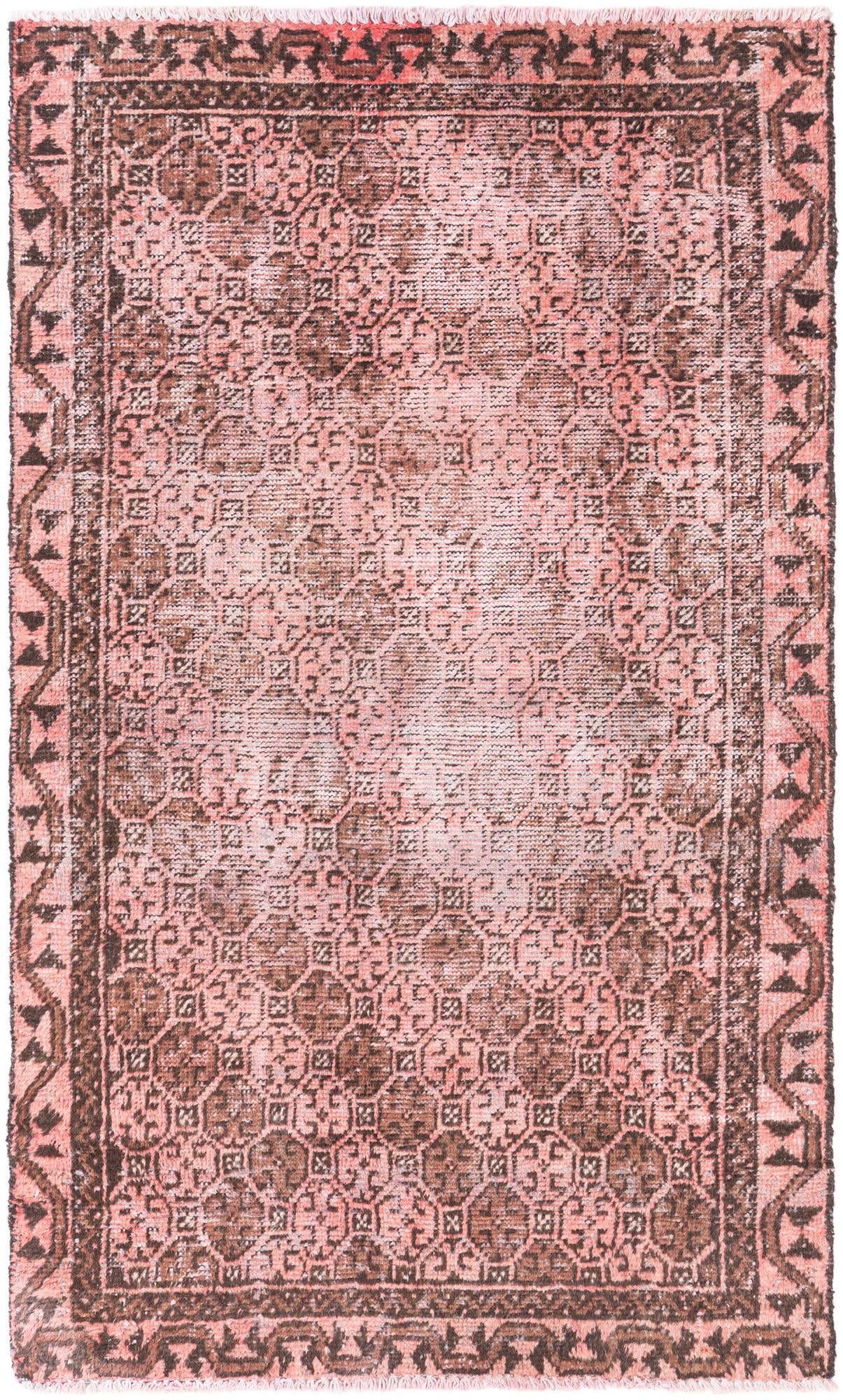 3' 1 x 5' Hand Knotted Ultra Vintage Persian Wool Rug