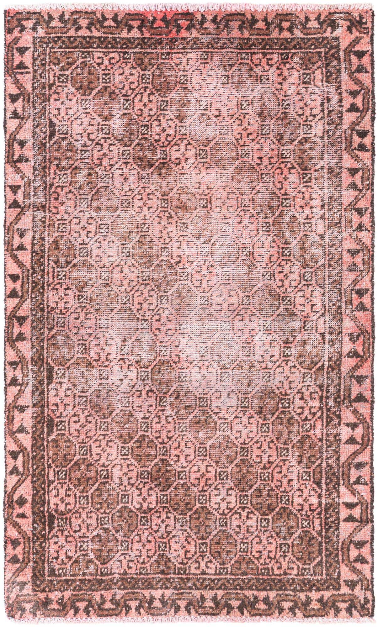 3' 1 x 5' Hand Knotted Ultra Vintage Persian Wool Rug