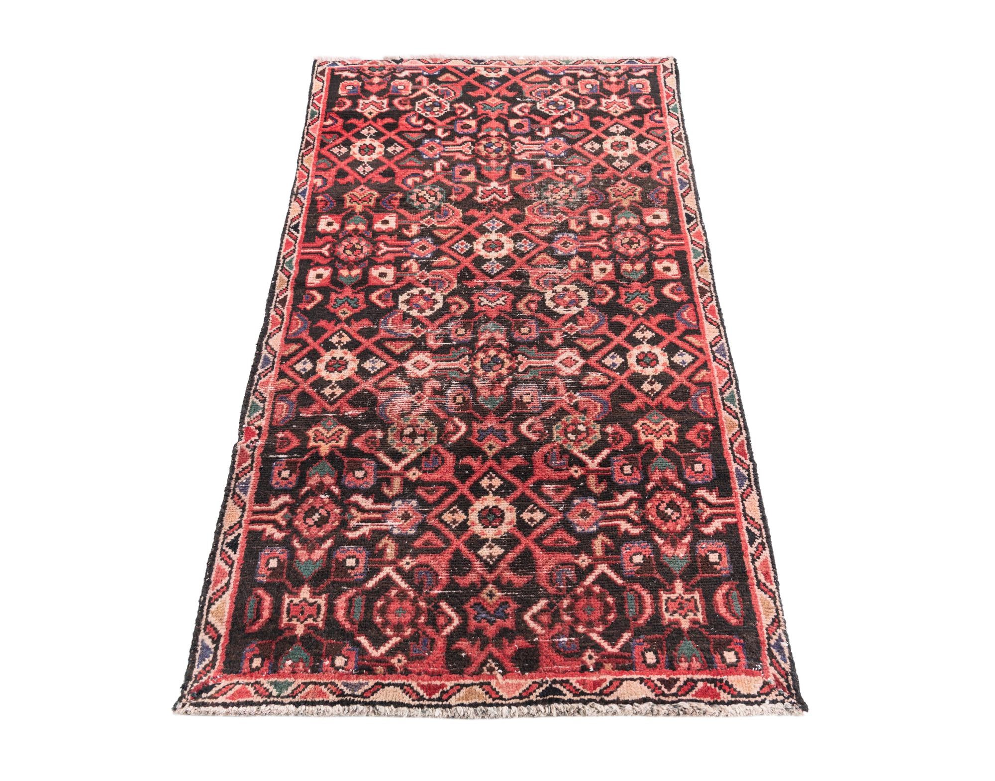 2' 8 x 5' 2 Hand Knotted Ultra Vintage Persian Wool Rug