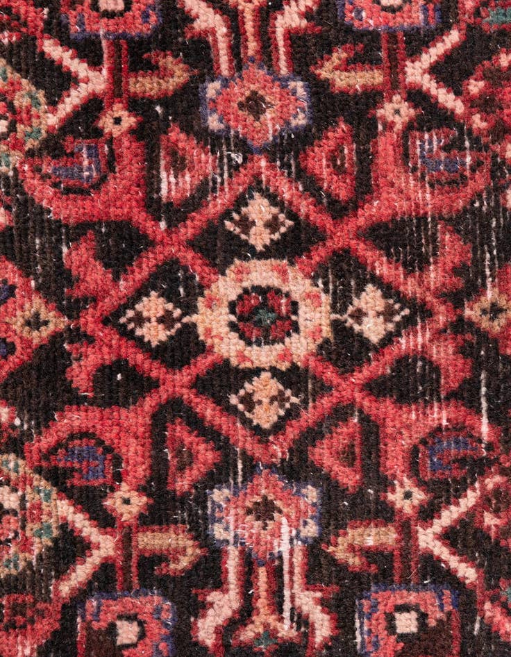 Detail image of 2' 8 x 5' 2  Hand Knotted Ultra Vintage Persian Wool Rug