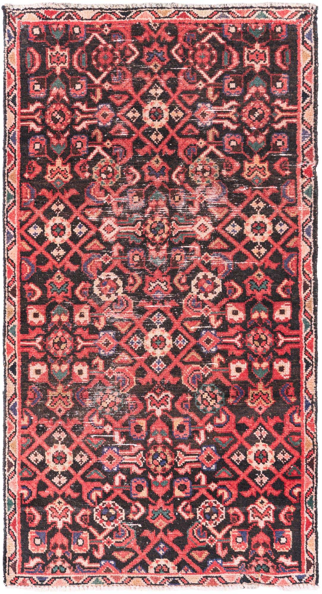 2' 8 x 5' 2 Hand Knotted Ultra Vintage Persian Wool Rug