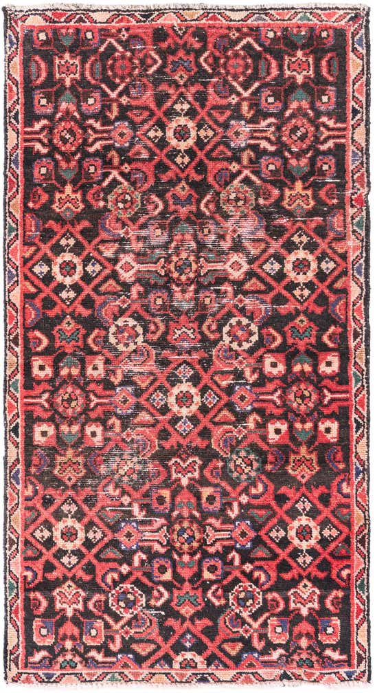 2' 8 x 5' 2 Hand Knotted Ultra Vintage Persian Wool Rug