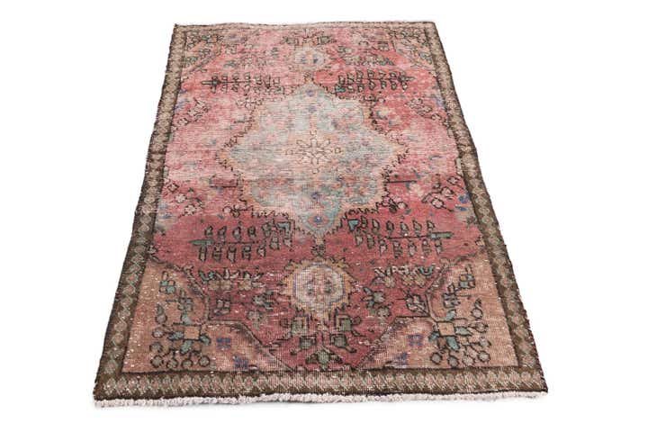 3' 1 x 5' Hand Knotted Ultra Vintage Persian Wool Rug
