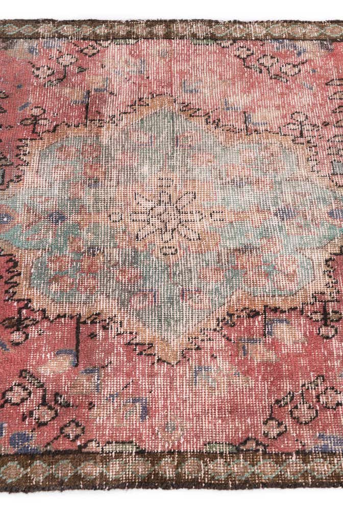 3' 1 x 5' Hand Knotted Ultra Vintage Persian Wool Rug
