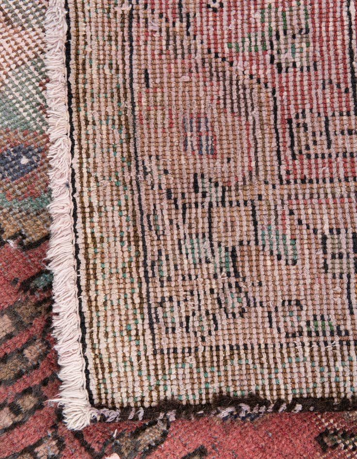 Detail image of 3' 1 x 5'  Hand Knotted Ultra Vintage Persian Wool Rug