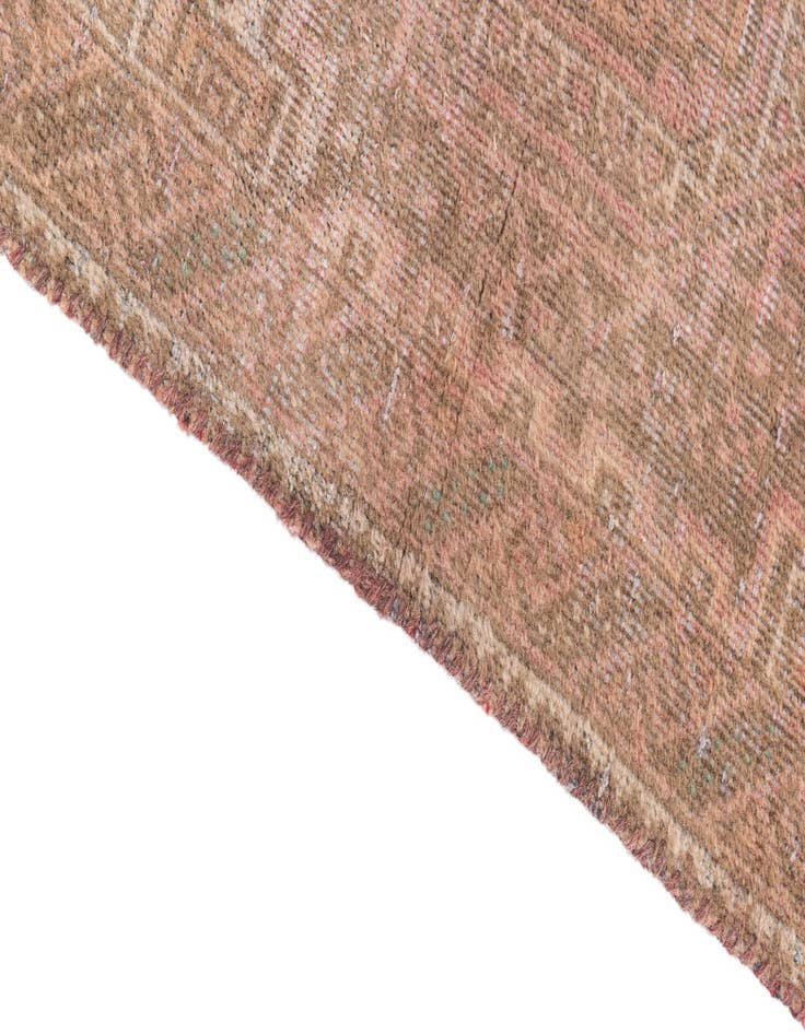 Detail image of 2' 6 x 5' 2  Hand Knotted Ultra Vintage Persian Wool Rug