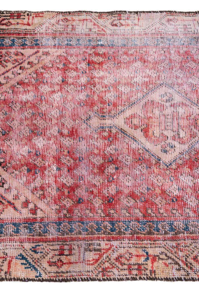 3' 1 x 5' Hand Knotted Ultra Vintage Persian Wool Rug
