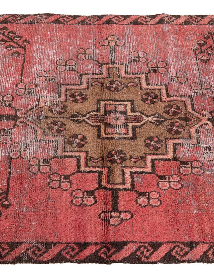 Detail image of 3' 1 x 5' 3  Hand Knotted Ultra Vintage Persian Wool Rug