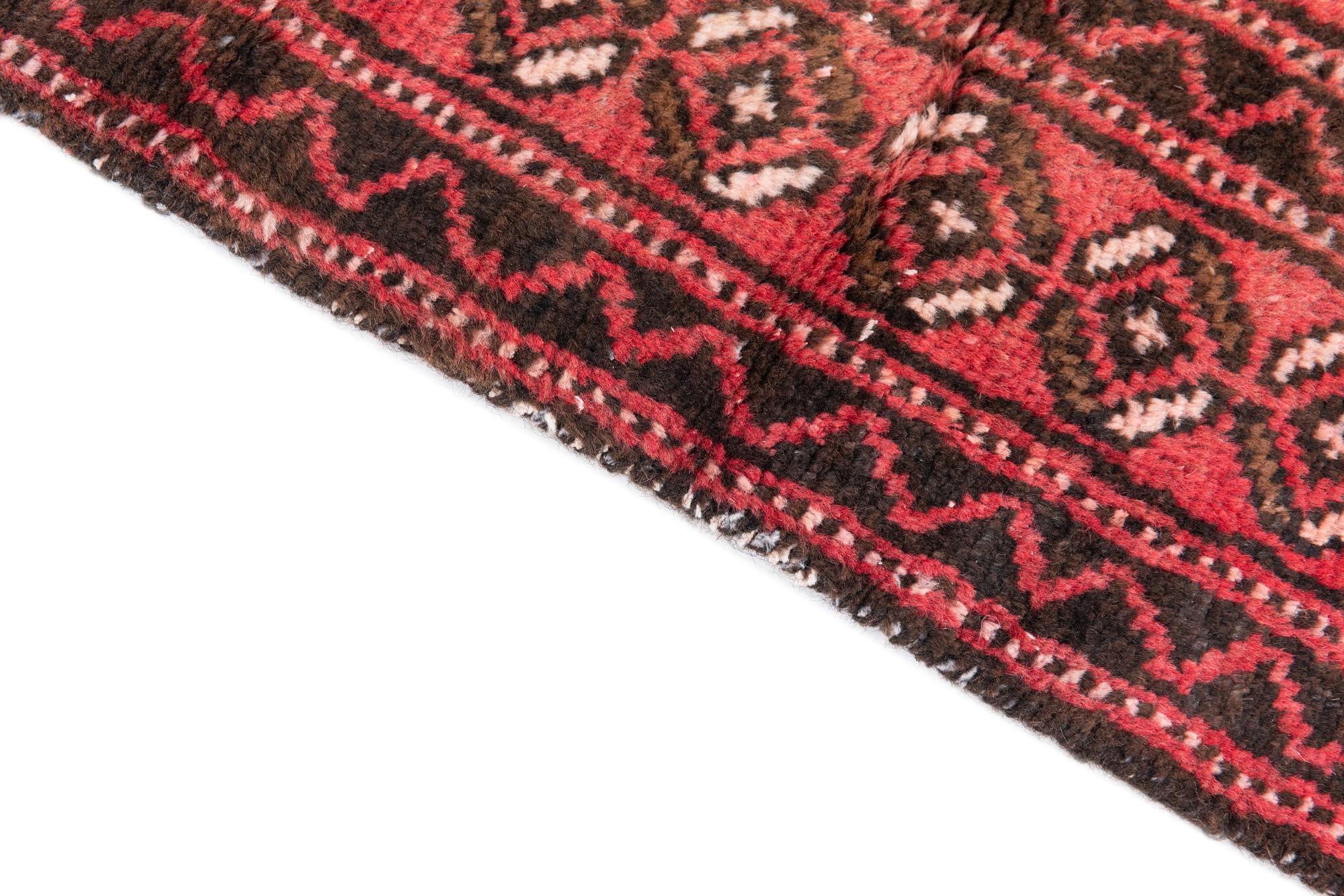 4' x 6' 3 Hand Knotted Ultra Vintage Persian Wool Rug