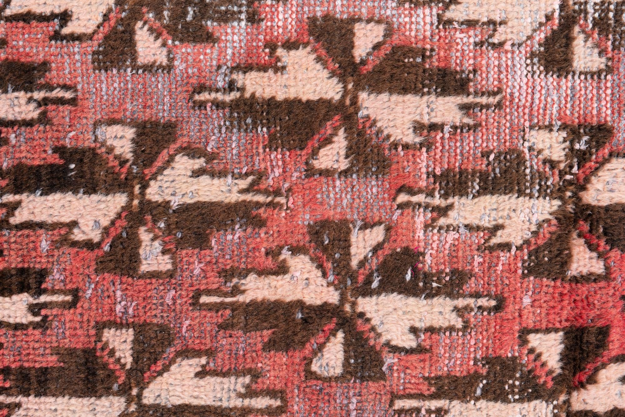 4' x 6' 3 Hand Knotted Ultra Vintage Persian Wool Rug