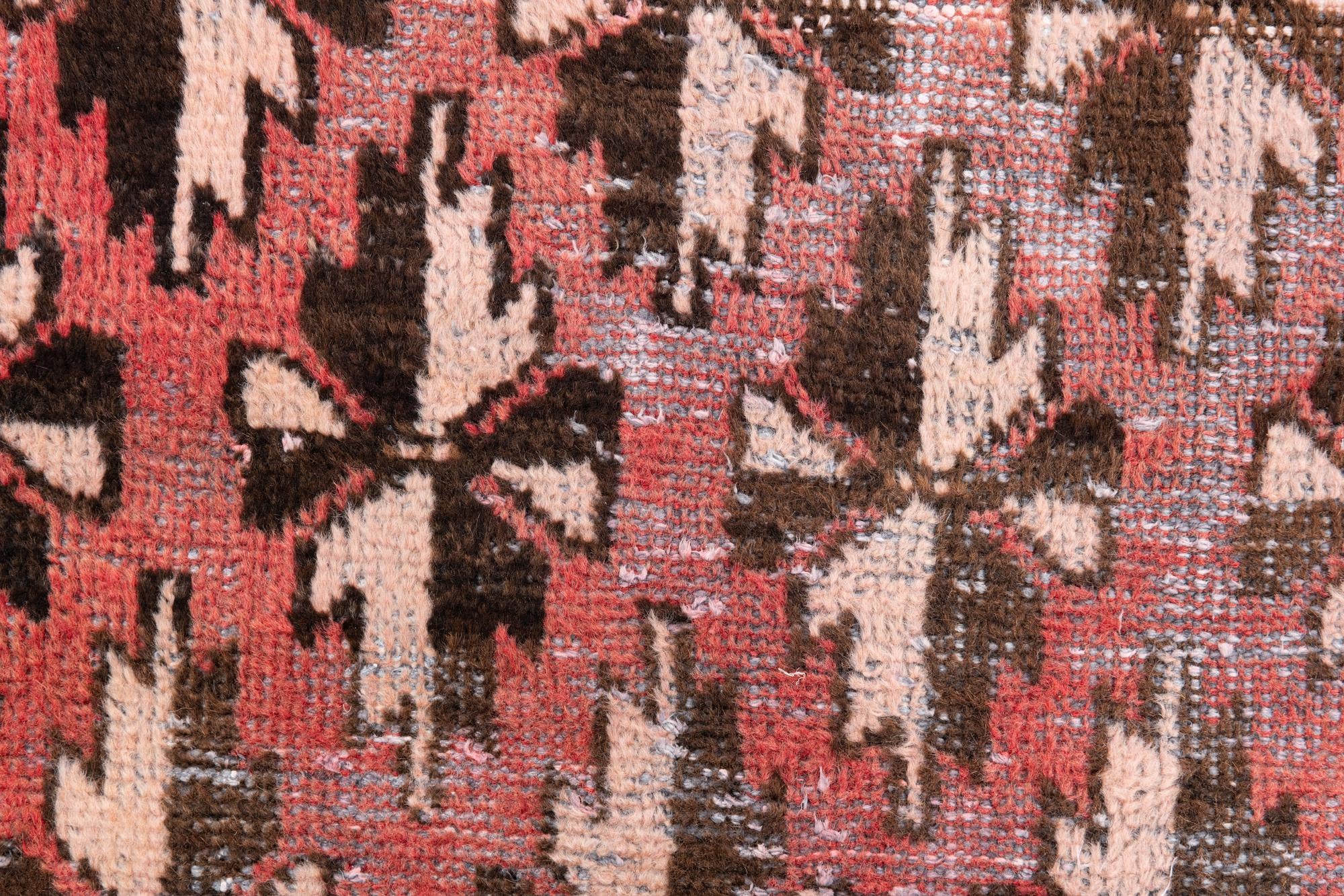 4' x 6' 3 Hand Knotted Ultra Vintage Persian Wool Rug