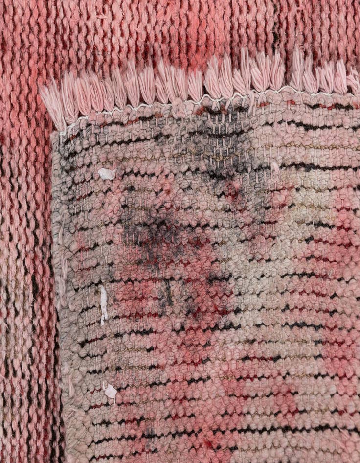 Detail image of 3' 9 x 6' 4  Hand Knotted Ultra Vintage Persian Wool Rug