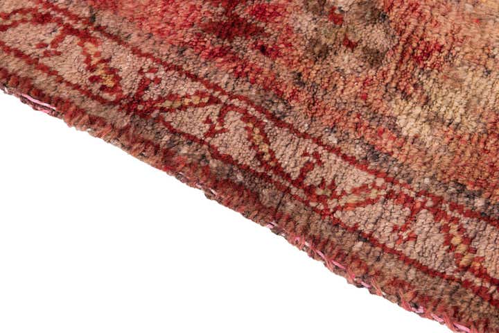 4' 5 x 8' Hand Knotted Ultra Vintage Persian Wool Rug
