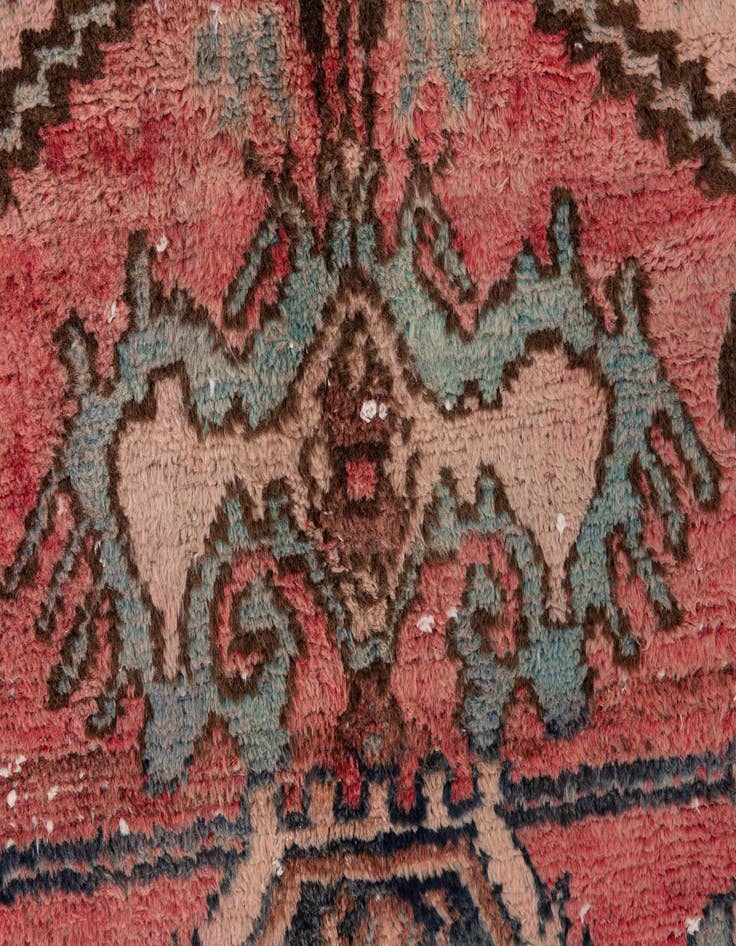 Detail image of 3' 6 x 5' 6  Hand Knotted Ultra Vintage Persian Wool Rug