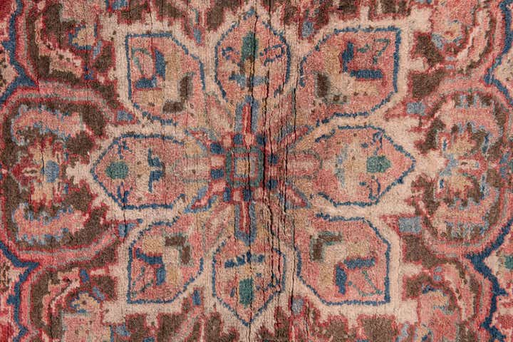 2' 9 x 4' 3 Hand Knotted Ultra Vintage Persian Wool Rug