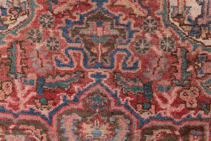 2' 9 x 4' 3 Hand Knotted Ultra Vintage Persian Wool Rug
