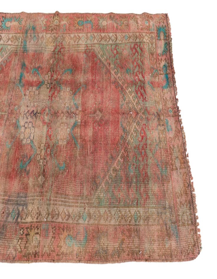 Detail image of 3' 3 x 5' 10  Hand Knotted Ultra Vintage Persian Wool Rug