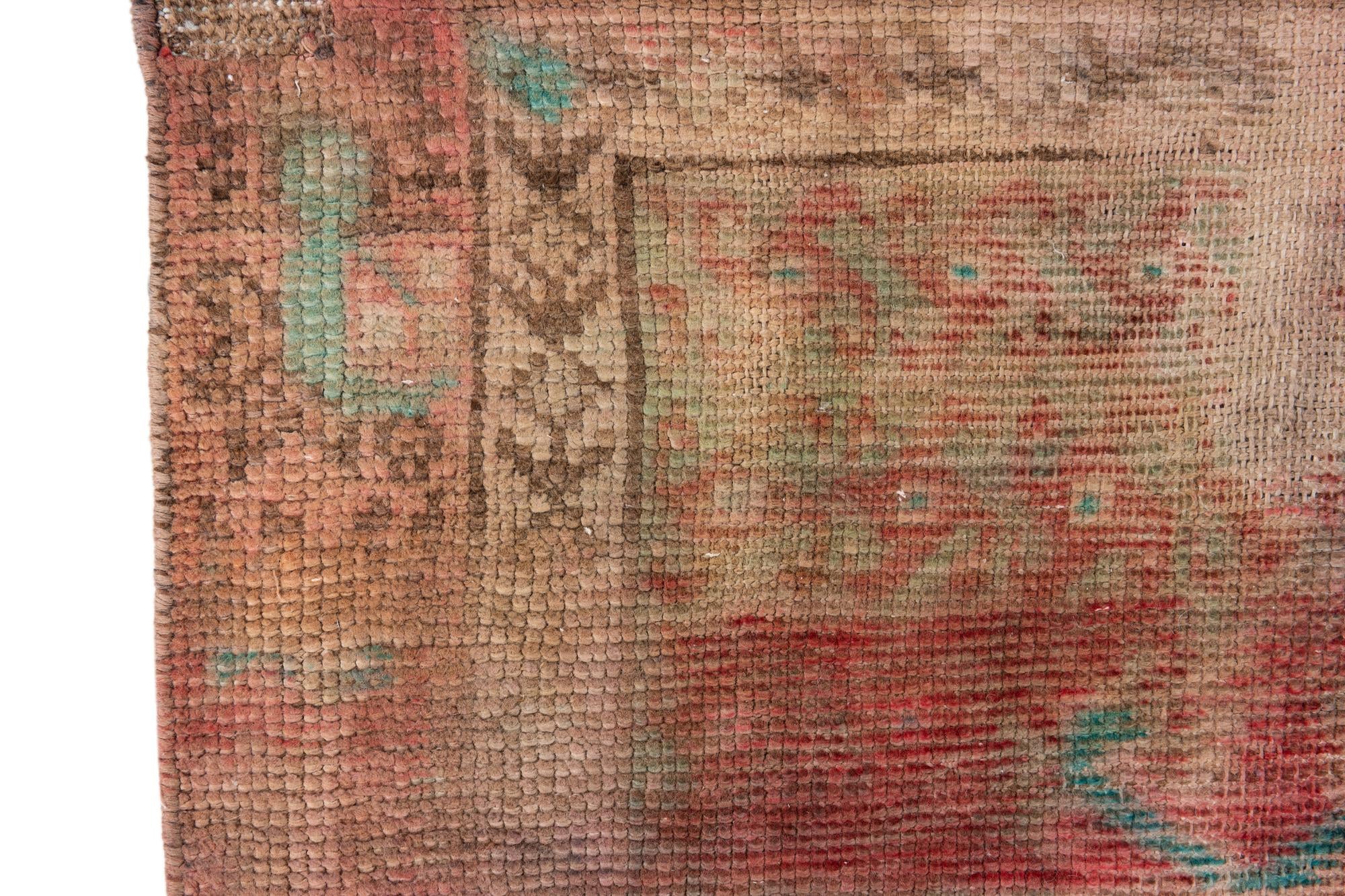 3' 3 x 5' 10 Hand Knotted Ultra Vintage Persian Wool Rug
