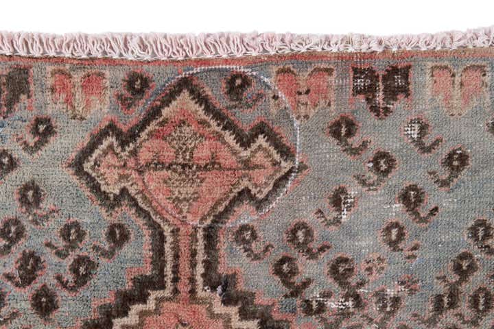 3' 10 x 5' 4 Hand Knotted Ultra Vintage Persian Wool Rug