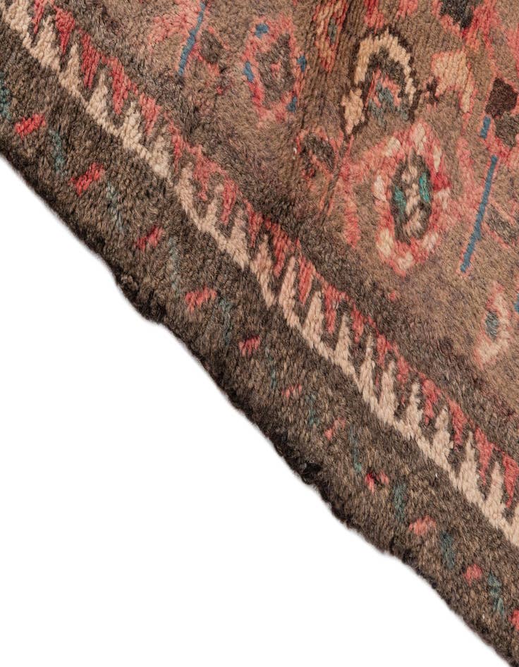 Detail image of 2' 8 x 4' 7  Hand Knotted Ultra Vintage Persian Wool Rug