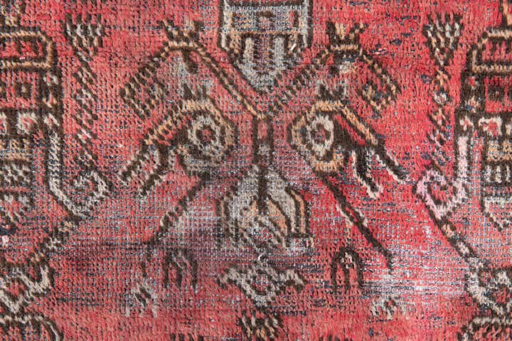 2' 10 x 5' 5 Hand Knotted Ultra Vintage Persian Wool Rug