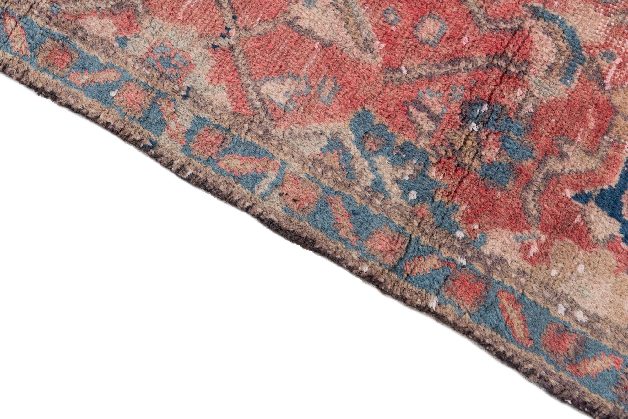 2' 9 x 5' 4 Hand Knotted Ultra Vintage Persian Wool Rug