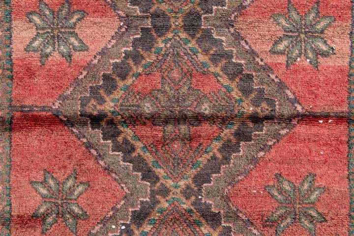 3' 1 x 4' 6 Hand Knotted Ultra Vintage Persian Wool Rug