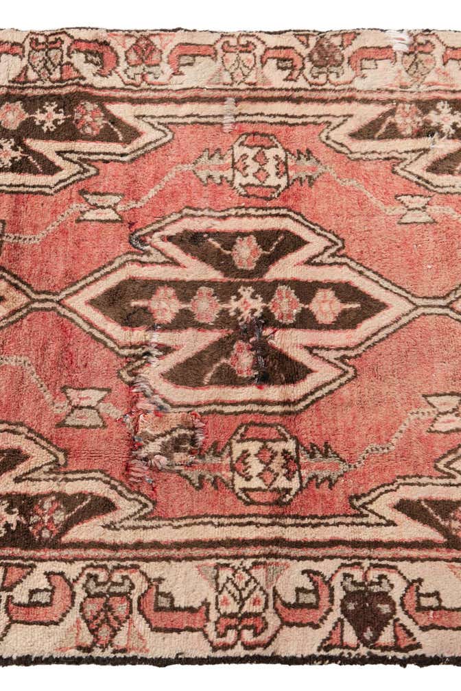 2' 7 x 4' 2 Hand Knotted Ultra Vintage Persian Wool Rug