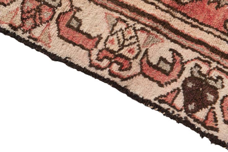 Detail image of 2' 7 x 4' 2 Hand Knotted Ultra Vintage Persian Wool Rug
