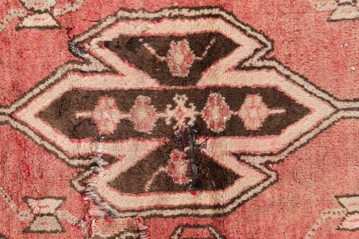 2' 7 x 4' 2 Hand Knotted Ultra Vintage Persian Wool Rug