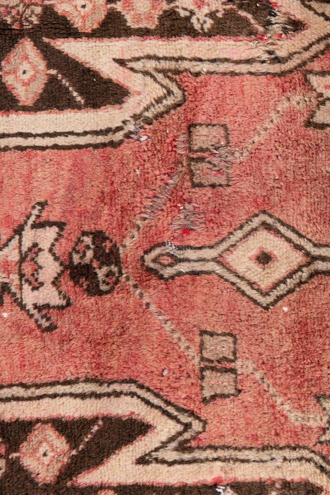 2' 7 x 4' 2 Hand Knotted Ultra Vintage Persian Wool Rug