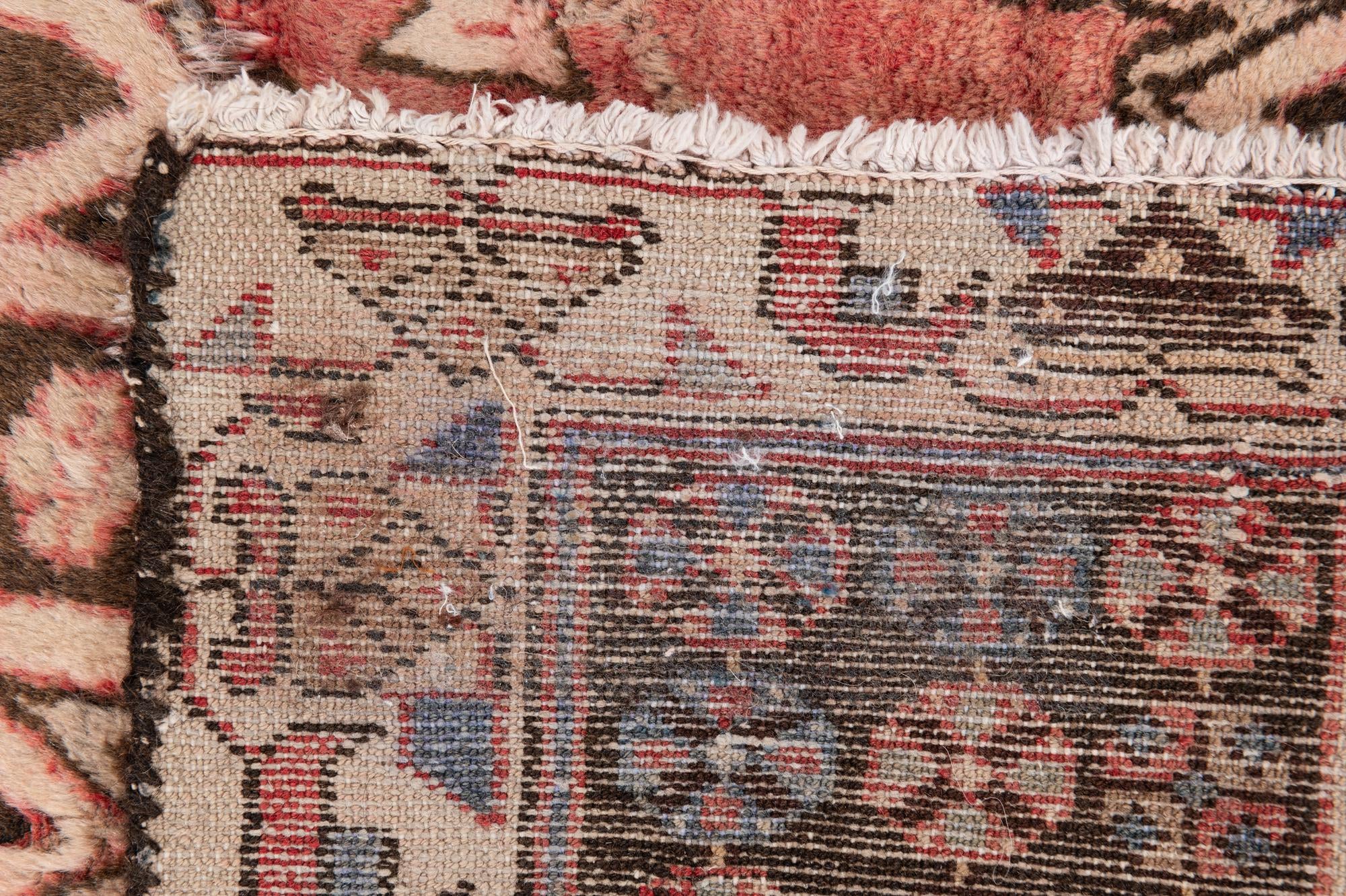 2' 7 x 4' 2 Hand Knotted Ultra Vintage Persian Wool Rug