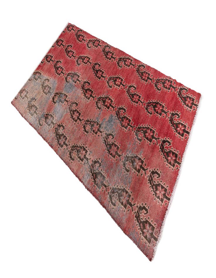 Detail image of 3' 3 x 5' 3  Hand Knotted Ultra Vintage Persian Wool Rug