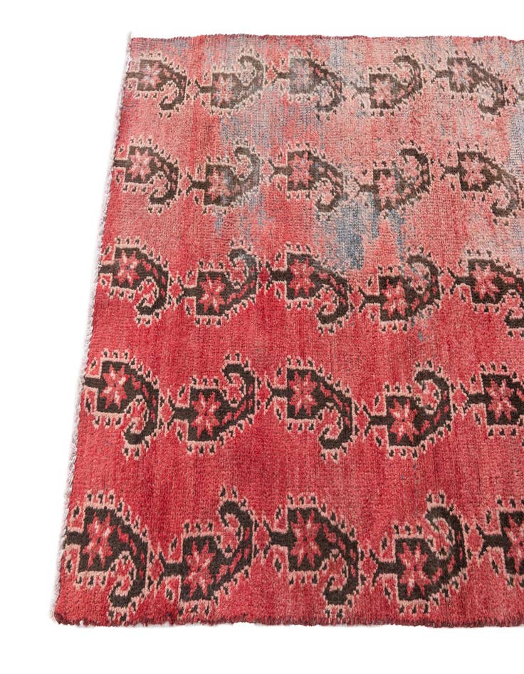 Detail image of 3' 3 x 5' 3  Hand Knotted Ultra Vintage Persian Wool Rug