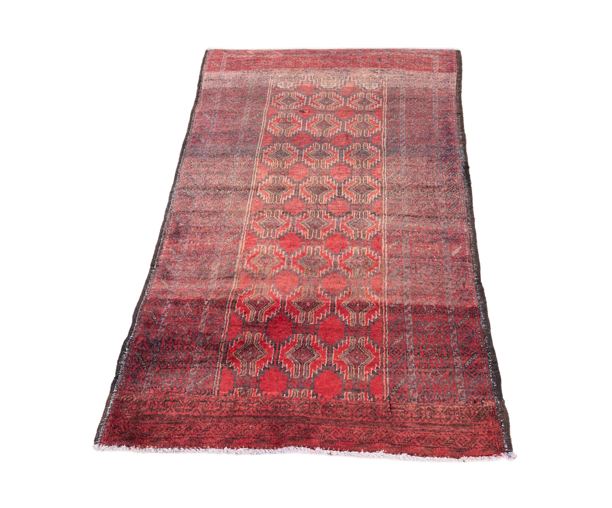 85cm x 150cm anudado a mano Ultra Vintage Alfombra Persa Lana