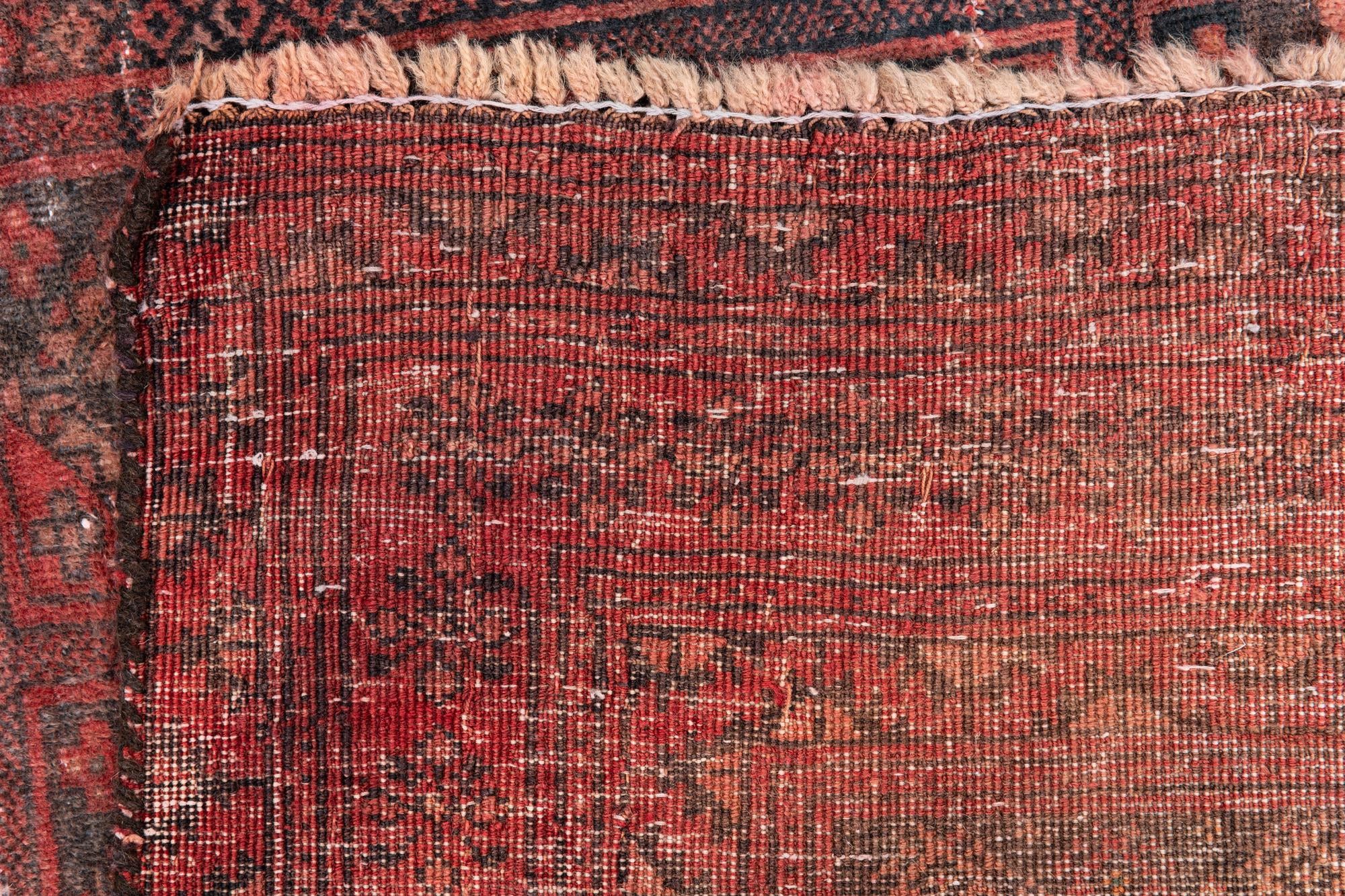 3' 9 x 5' 7 Hand Knotted Ultra Vintage Persian Wool Rug