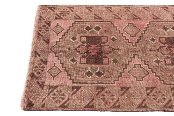 2' 9 x 4' 9 Hand Knotted Ultra Vintage Persian Wool Rug