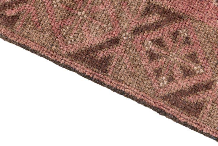 Detail image of 2' 9 x 4' 9 Hand Knotted Ultra Vintage Persian Wool Rug