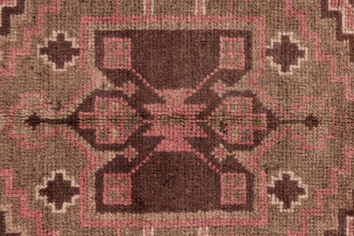 2' 9 x 4' 9 Hand Knotted Ultra Vintage Persian Wool Rug