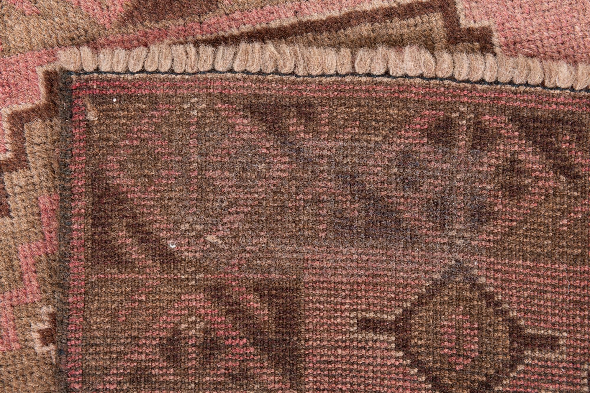 2' 9 x 4' 9 Hand Knotted Ultra Vintage Persian Wool Rug
