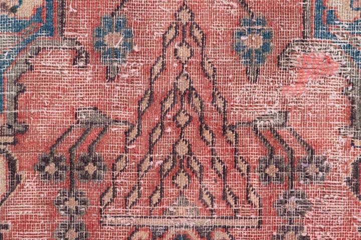 3' 9 x 5' 10 Hand Knotted Ultra Vintage Persian Wool Rug