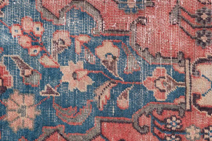 3' 9 x 5' 10 Hand Knotted Ultra Vintage Persian Wool Rug