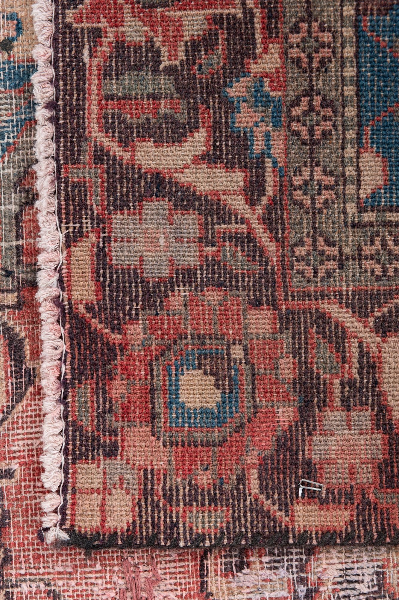 3' 9 x 5' 10 Hand Knotted Ultra Vintage Persian Wool Rug