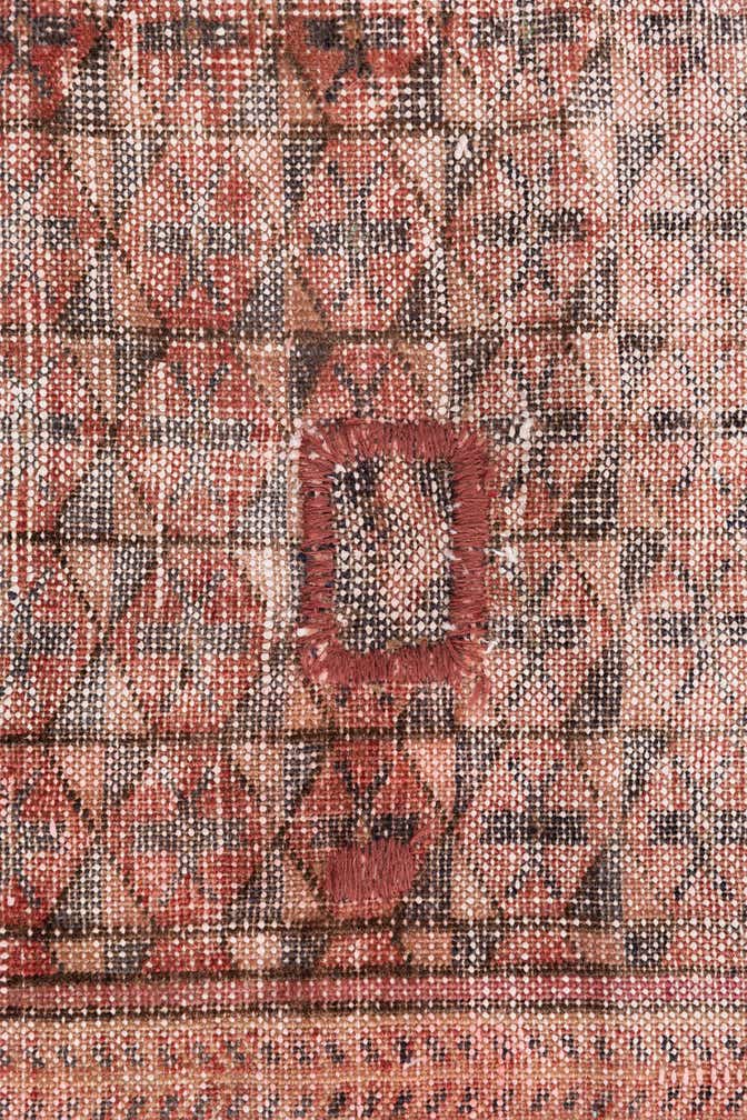 2' 9 x 5' 7 Hand Knotted Ultra Vintage Persian Wool Rug