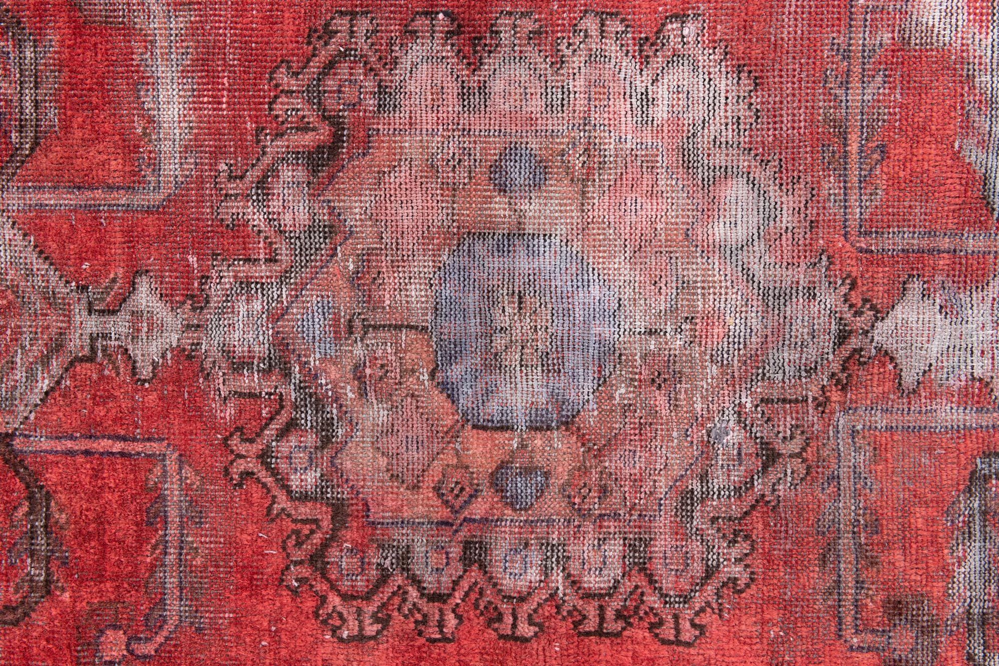 4' x 7' 6 Hand Knotted Ultra Vintage Persian Wool Rug